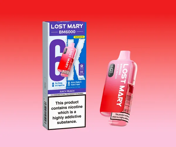 BM6000 Juicy Peach Prefilled BM6000 Juicy Peach Prefilled