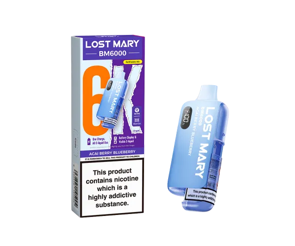 BM6000 Acai Berry Blueberry Prefilled Pod Kit BM6000 Acai Berry Blueberry Prefilled Pod Kit