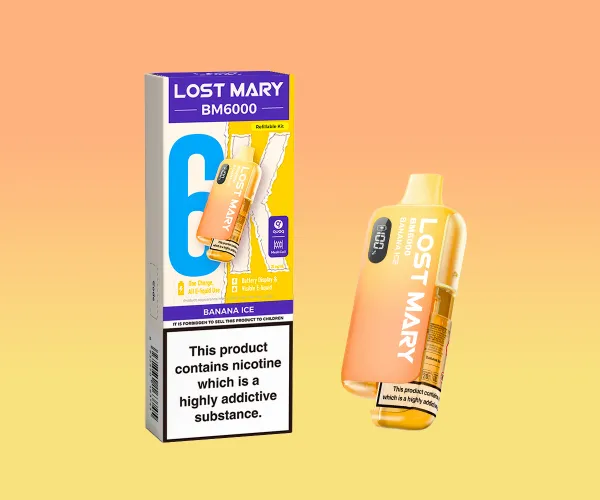 BM6000 Banana Ice Prefilled Pod Kit BM6000 Banana Ice Prefilled Pod Kit