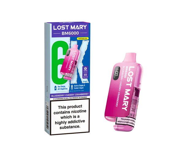BM6000 Blueberry Cherry Cranberry Prefilled Pod Kit BM6000 Blueberry Cherry Cranberry Prefilled Pod Kit