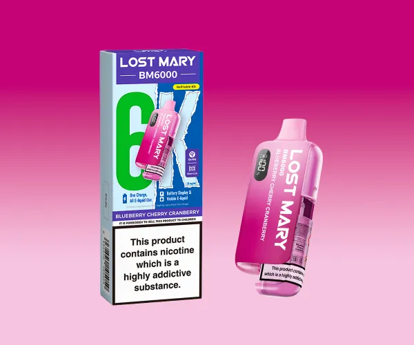 BM6000 Blueberry Cherry Cranberry Prefilled Pod Kit BM6000 Blueberry Cherry Cranberry Prefilled Pod Kit