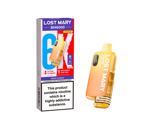 BM6000 Fruit Punch Prefilled Pod Kit BM6000 Fruit Punch Prefilled Pod Kit