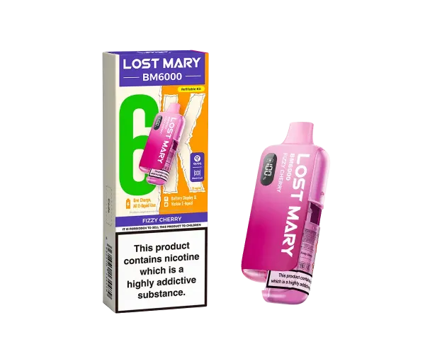 BM6000 Fizzy Cherry Prefilled Pod Kit BM6000 Fizzy Cherry Prefilled Pod Kit