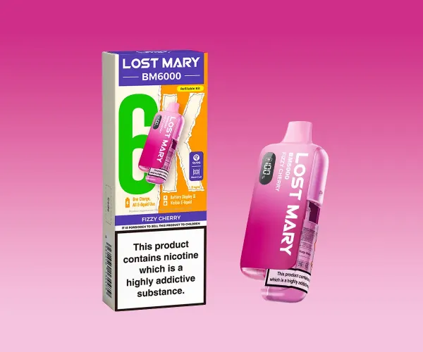 BM6000 Fizzy Cherry Prefilled Pod Kit BM6000 Fizzy Cherry Prefilled Pod Kit