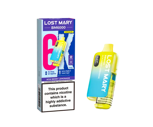 BM6000 Acai Berry Lemonade Prefilled Pod Kit BM6000 Acai Berry Lemonade Prefilled Pod Kit