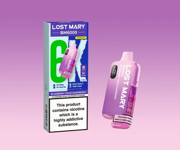 BM6000 Blueberry Sour Raspberry Prefilled BM6000 Blueberry Sour Raspberry Prefilled