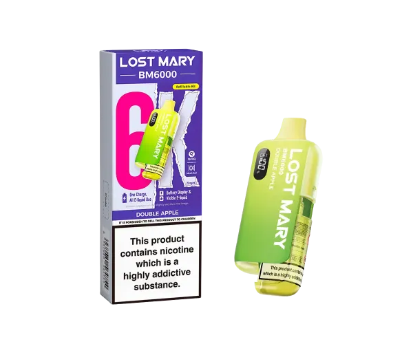 BM6000 Double Apple Prefilled Pod Kit BM6000 Double Apple Prefilled Pod Kit