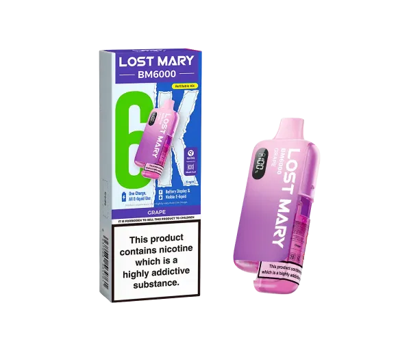 BM6000 Grape Prefilled Pod Kit BM6000 Grape Prefilled Pod Kit