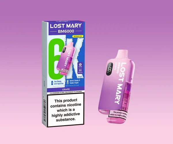 BM6000 Grape Prefilled Pod Kit BM6000 Grape Prefilled Pod Kit