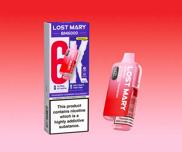 BM6000 Strawberry Raspberry Blackberry Prefilled BM6000 Strawberry Raspberry Blackberry Prefilled