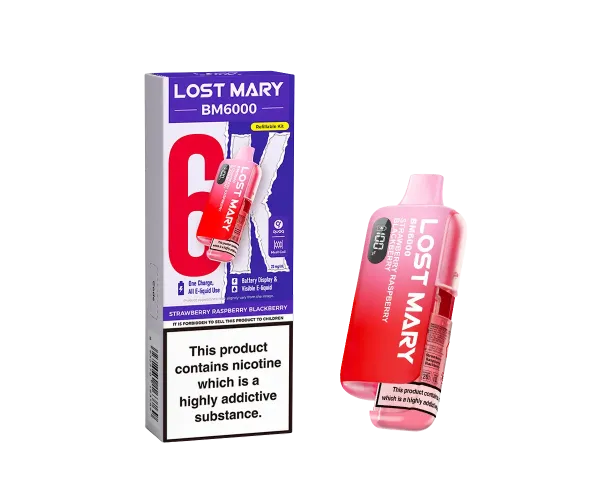 BM6000 Strawberry Raspberry Blackberry Prefilled BM6000 Strawberry Raspberry Blackberry Prefilled