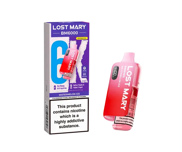 BM6000 Watermelon Ice Prefilled Pod Kit BM6000 Watermelon Ice Prefilled Pod Kit