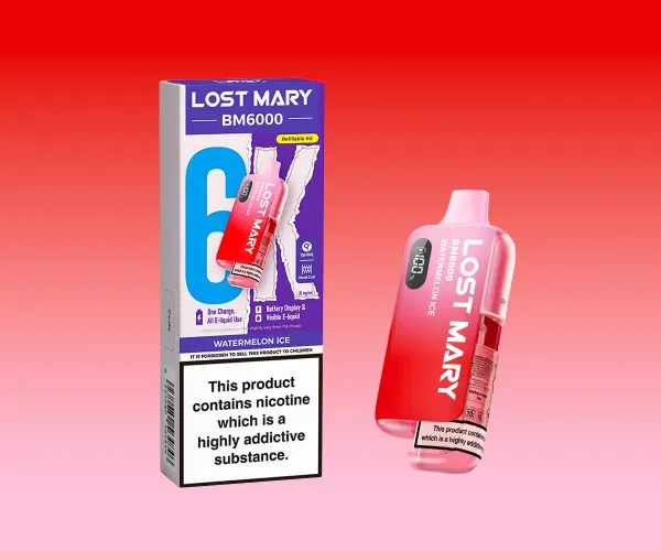 BM6000 Watermelon Ice Prefilled Pod Kit BM6000 Watermelon Ice Prefilled Pod Kit