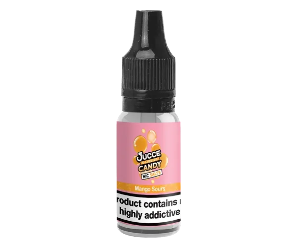 Mango Sours Candy 10ml Vape Juice Label Mango Sours Candy 10ml Vape Juice