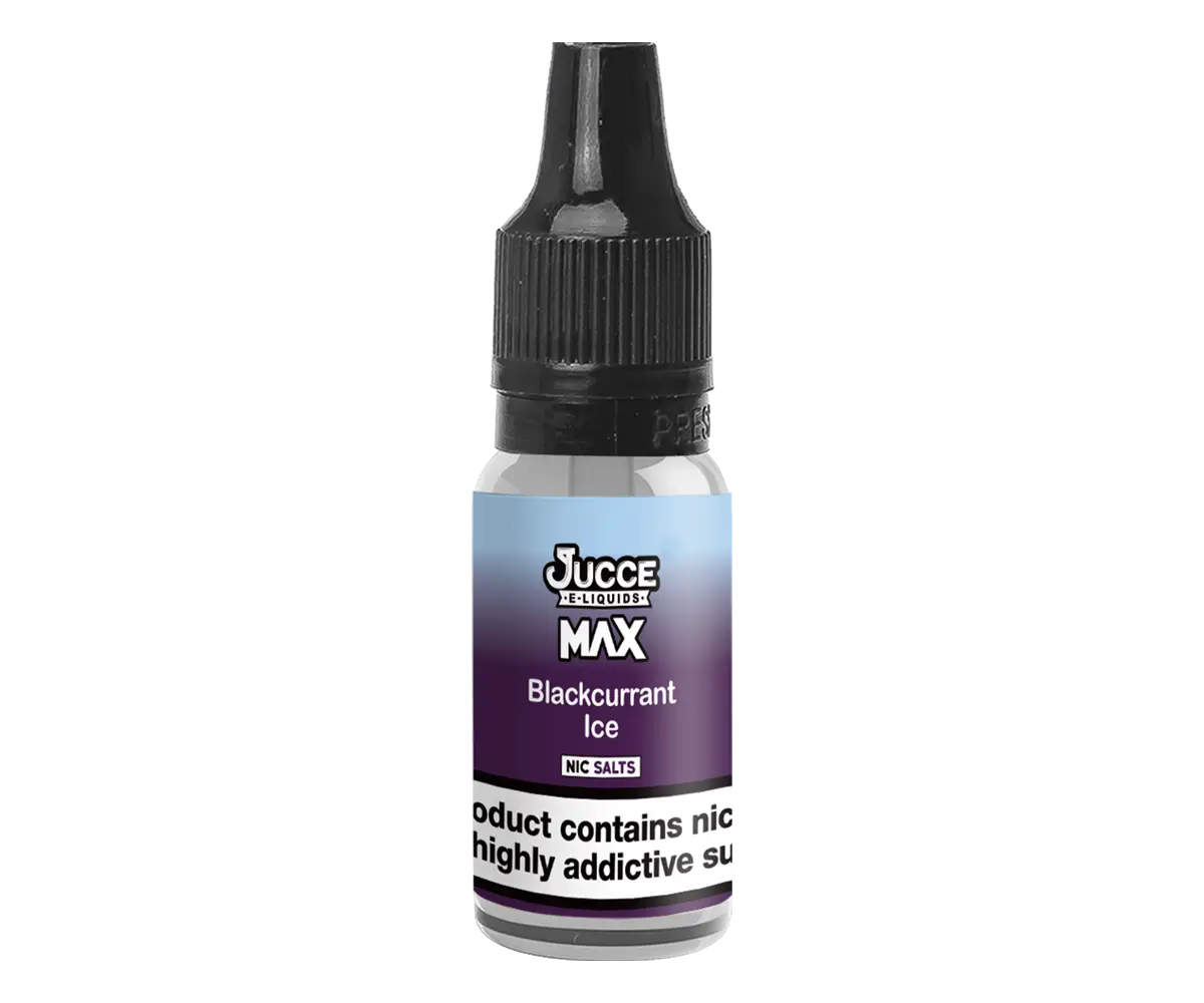 MAX Blackcurrant Ice 10ml Vape Juice MAX Blackcurrant Ice 10ml Vape Juice