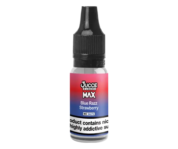 MAX Blue Razz Strawberry 10ml Vape Juice MAX Blue Razz Strawberry 10ml Vape Juice