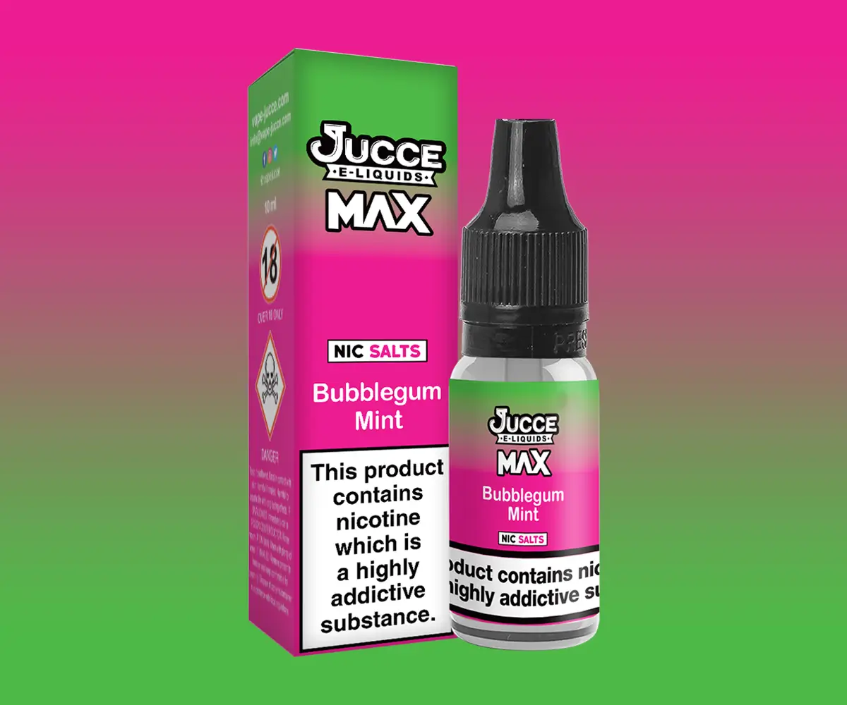 MAX Bubblegum Mint 10ml Vape Juice MAX Bubblegum Mint 10ml Vape Juice