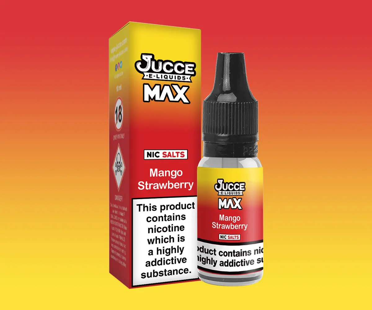 MAX Mango Strawberry 10ml Vape Juice MAX Mango Strawberry 10ml Vape Juice