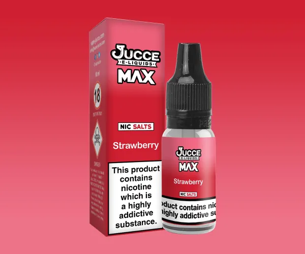 MAX Strawberry 10ml Vape Juice MAX Strawberry 10ml Vape Juice