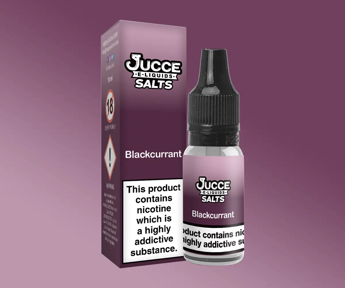 Jucce Salts Blackcurrant Vape Juice Jucce Salts Blackcurrant Vape Juice