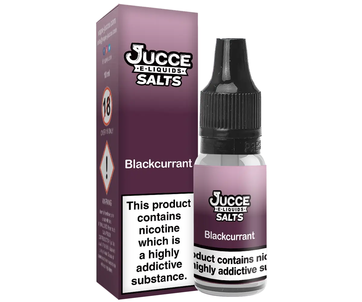 Jucce Salts Blackcurrant Vape Juice Jucce Salts Blackcurrant Vape Juice