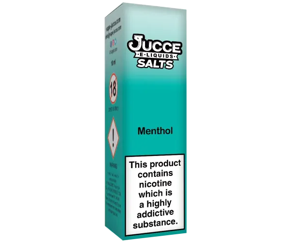 Jucce Salts Menthol Vape Juice Jucce Salts Menthol Vape Juice