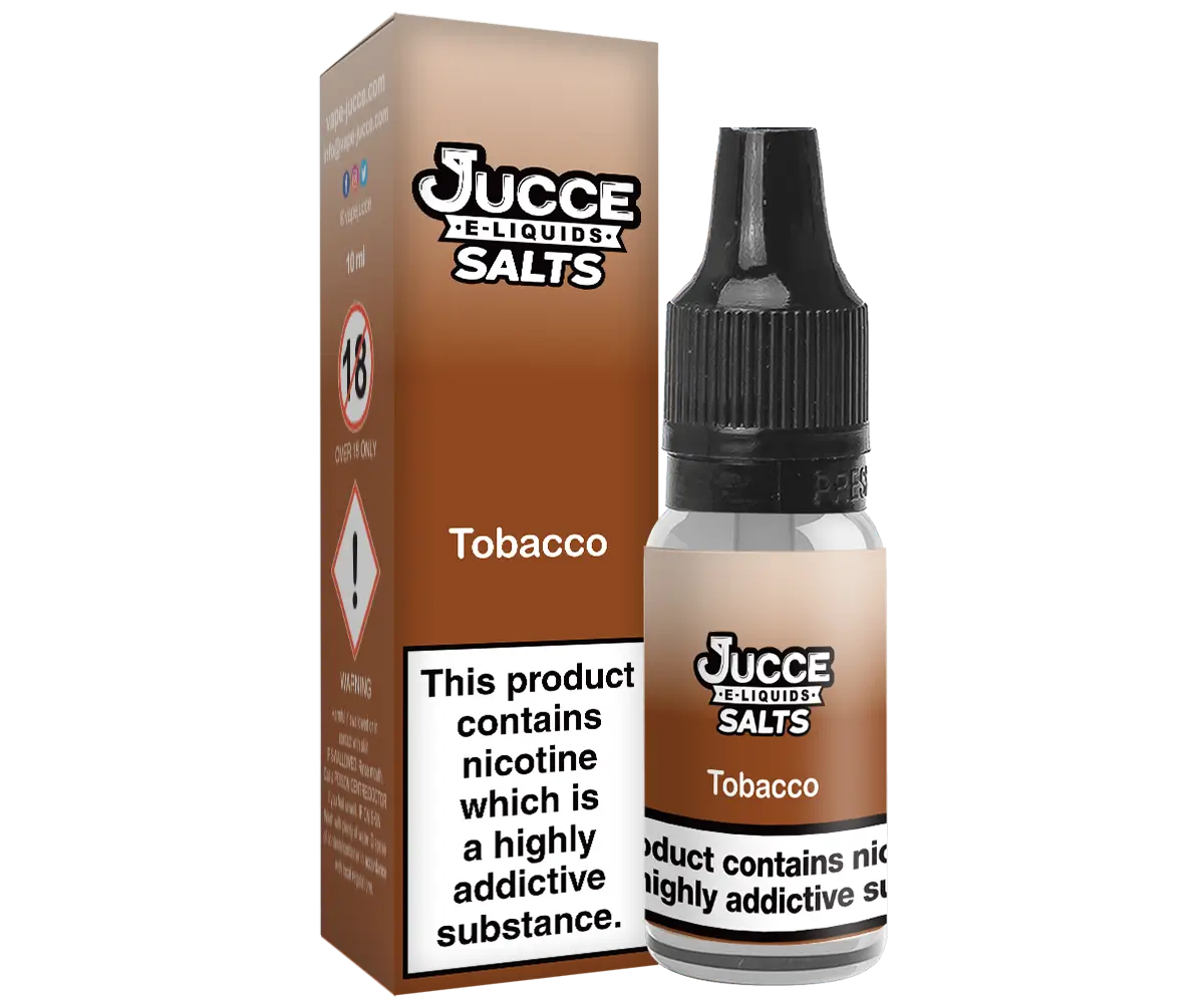 Jucce Salts Tobacco Vape Juice Jucce Salts Tobacco Vape Juice