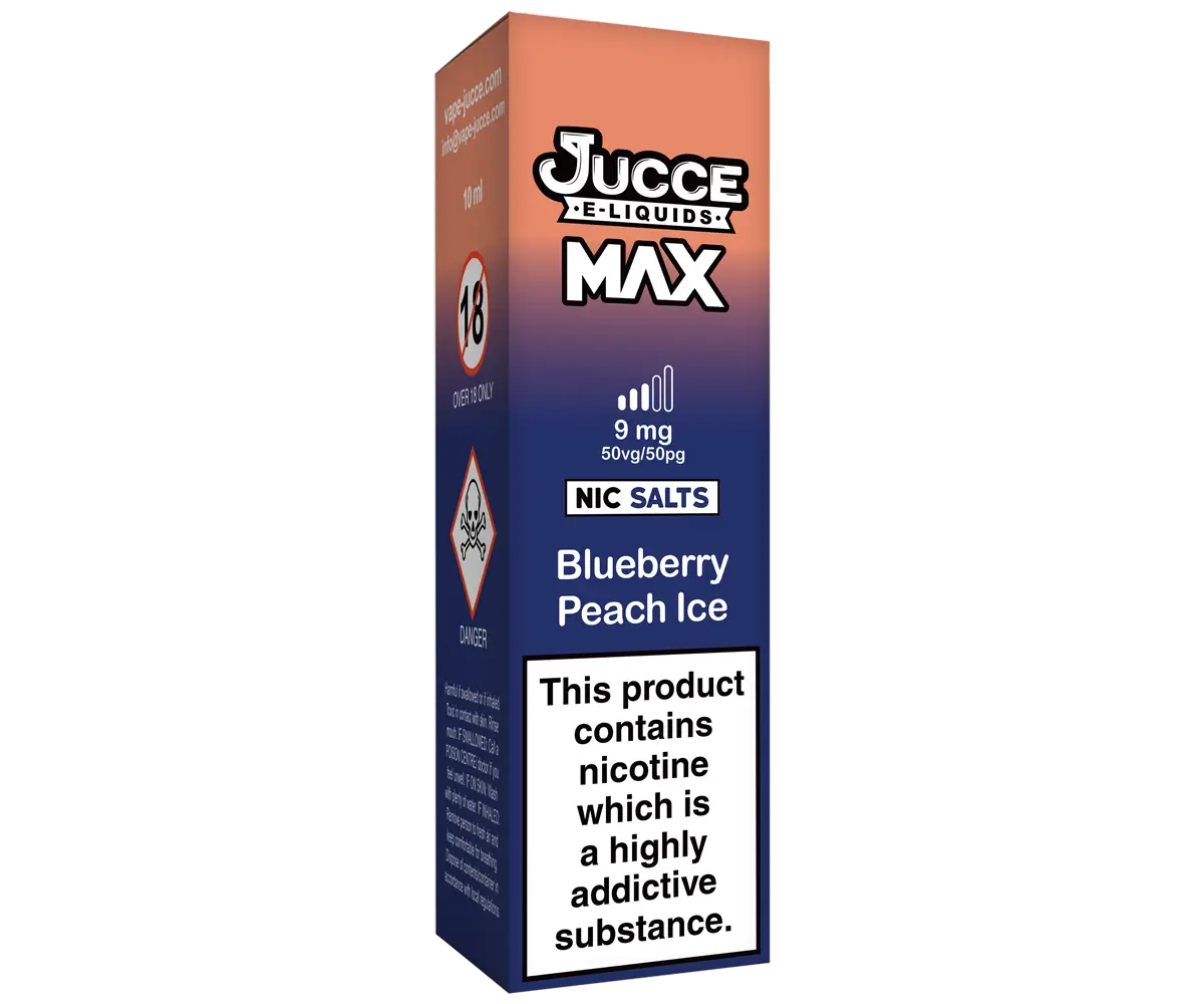 Blueberry Peach Ice1 MAX Blueberry Peach 10ml E-liquid