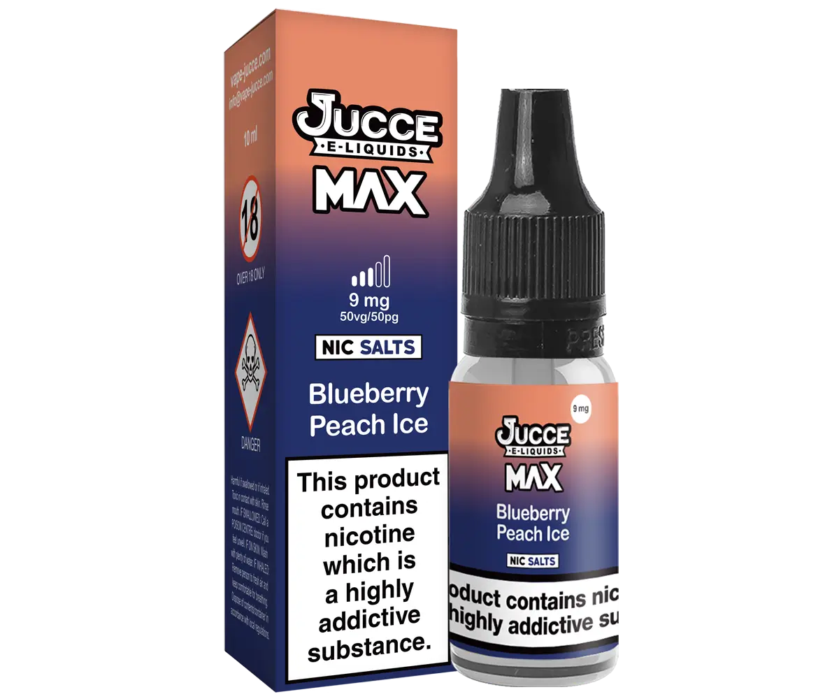 MAX Blueberry Peach 10ml E-liquid MAX Blueberry Peach 10ml E-liquid