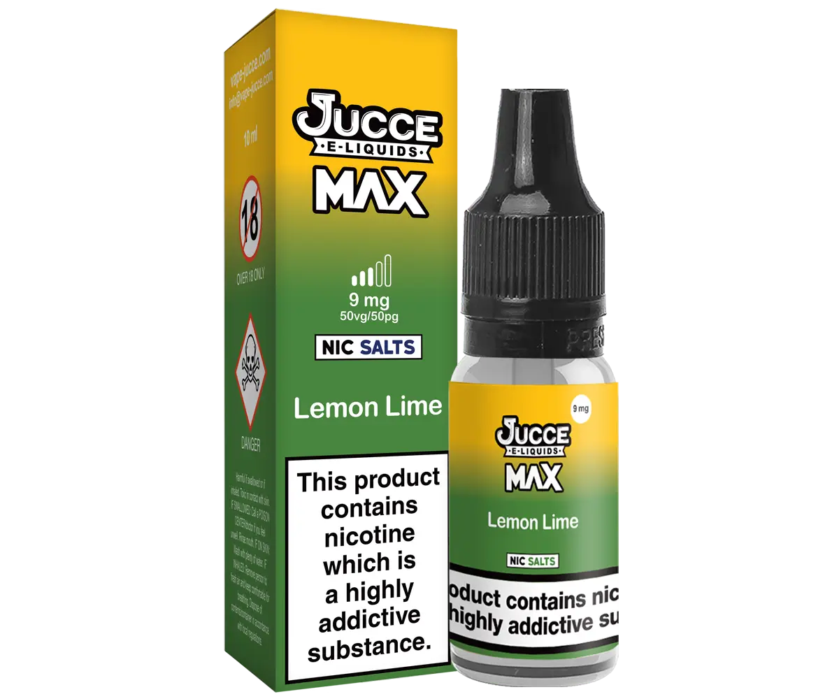 MAX Lemon Lime 10ml E-liquid MAX Lemon Lime 10ml E-liquid
