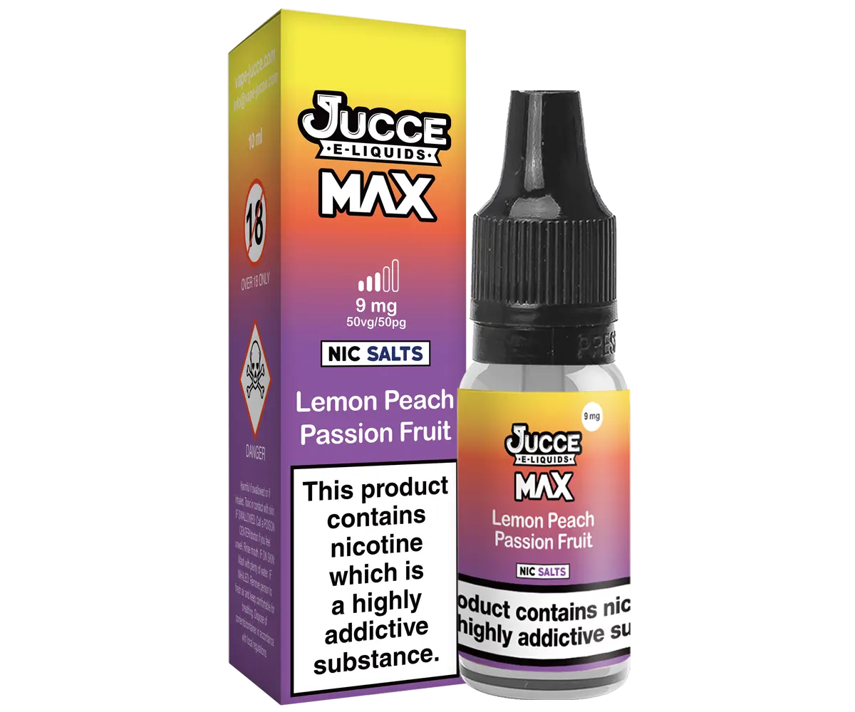 Lemon Peach Passion Fruit 10ml E-liquid Lemon Peach Passion Fruit 10ml E-liquid