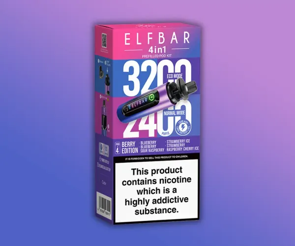 ELF BAR 4IN1 BERRY EDITION ELF BAR 4IN1 BERRY EDITION