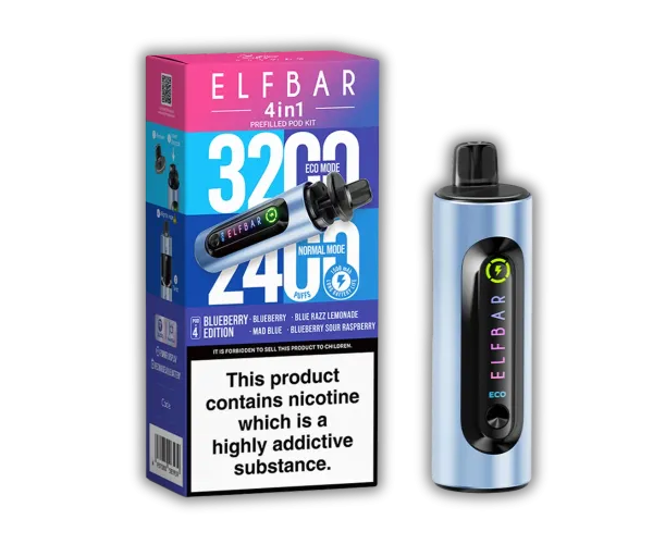 ELF BAR 4IN1 Blueberry Edition ELF BAR 4IN1 BLUEBERRY EDITION