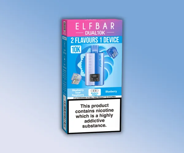 ELF BAR DUAL 10K BLUEBERRY EDITION ELF BAR DUAL 10K BLUEBERRY EDITION