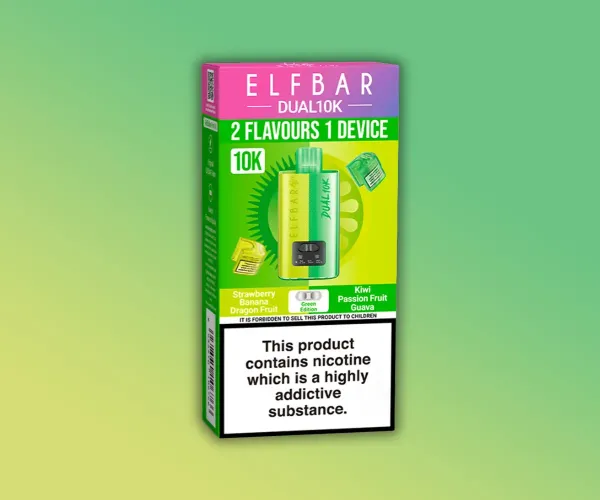 ELF BAR DUAL 10K GREEN EDITION ELF BAR DUAL 10K GREEN EDITION