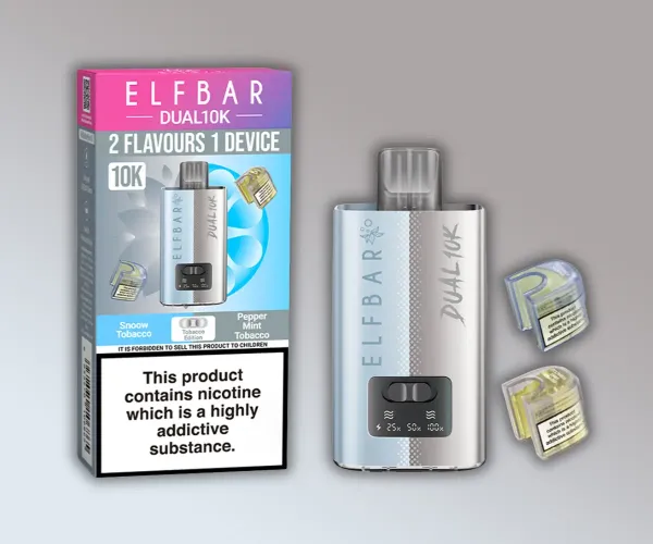 ELF BAR DUAL 10K TOBACCO EDITION ELF BAR DUAL 10K TOBACCO EDITION