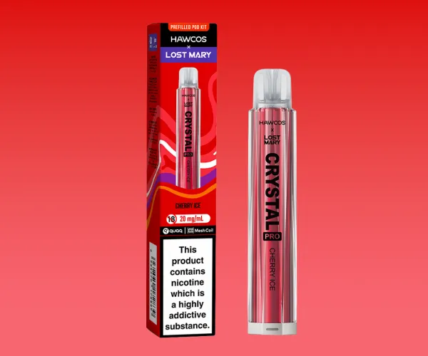 Crystal Pro 600 Cherry Ice Crystal Pro 600 Cherry Ice