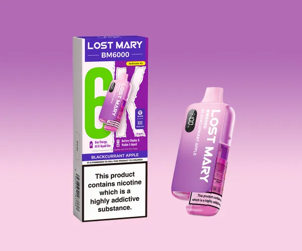 BM6000 Blackcurrant Apple Prefilled Pod Kit BM6000 Blackcurrant Apple Prefilled Pod Kit