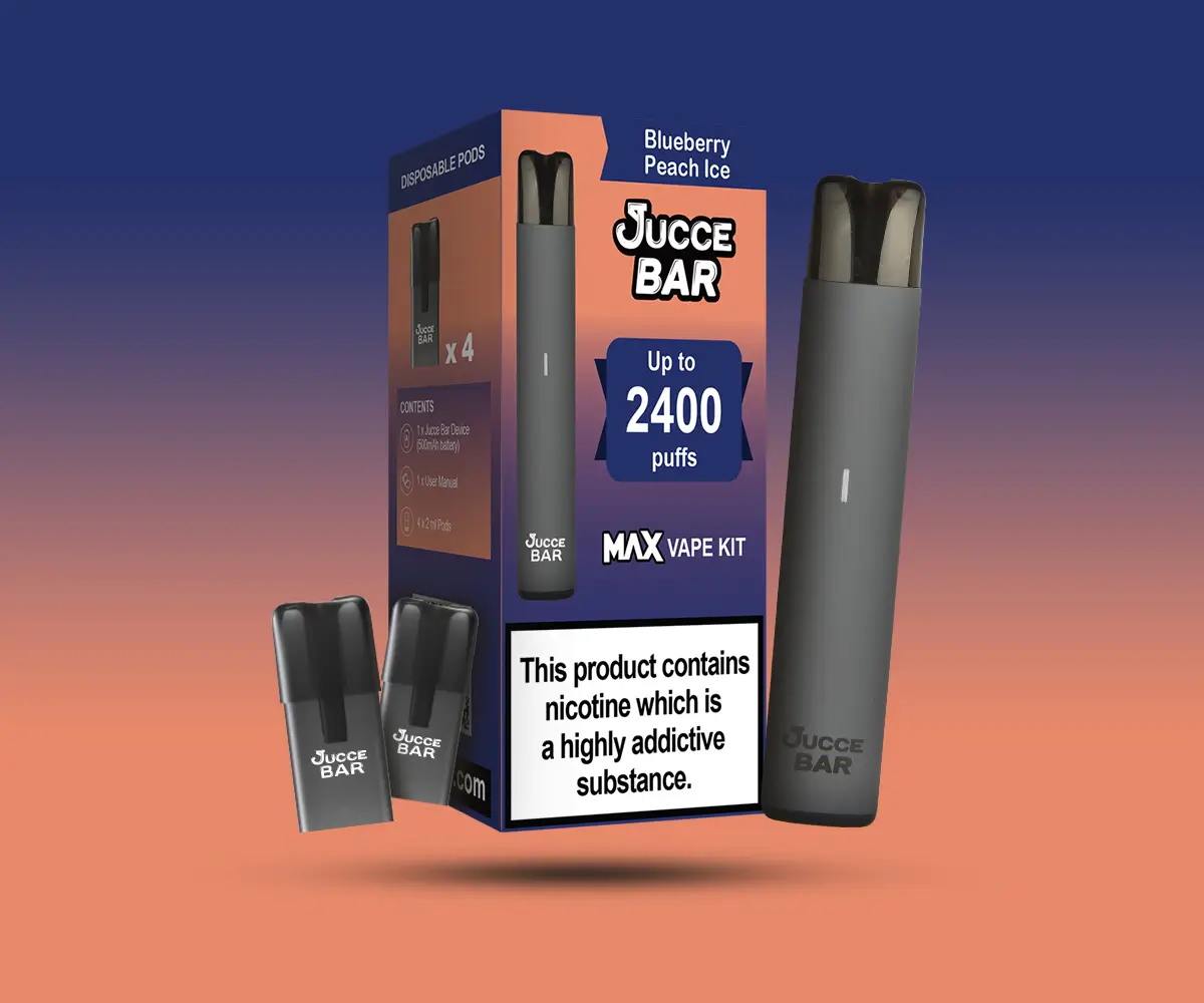 Blueberry Peach Ice Vape Kit Blueberry Peach Ice Vape Kit