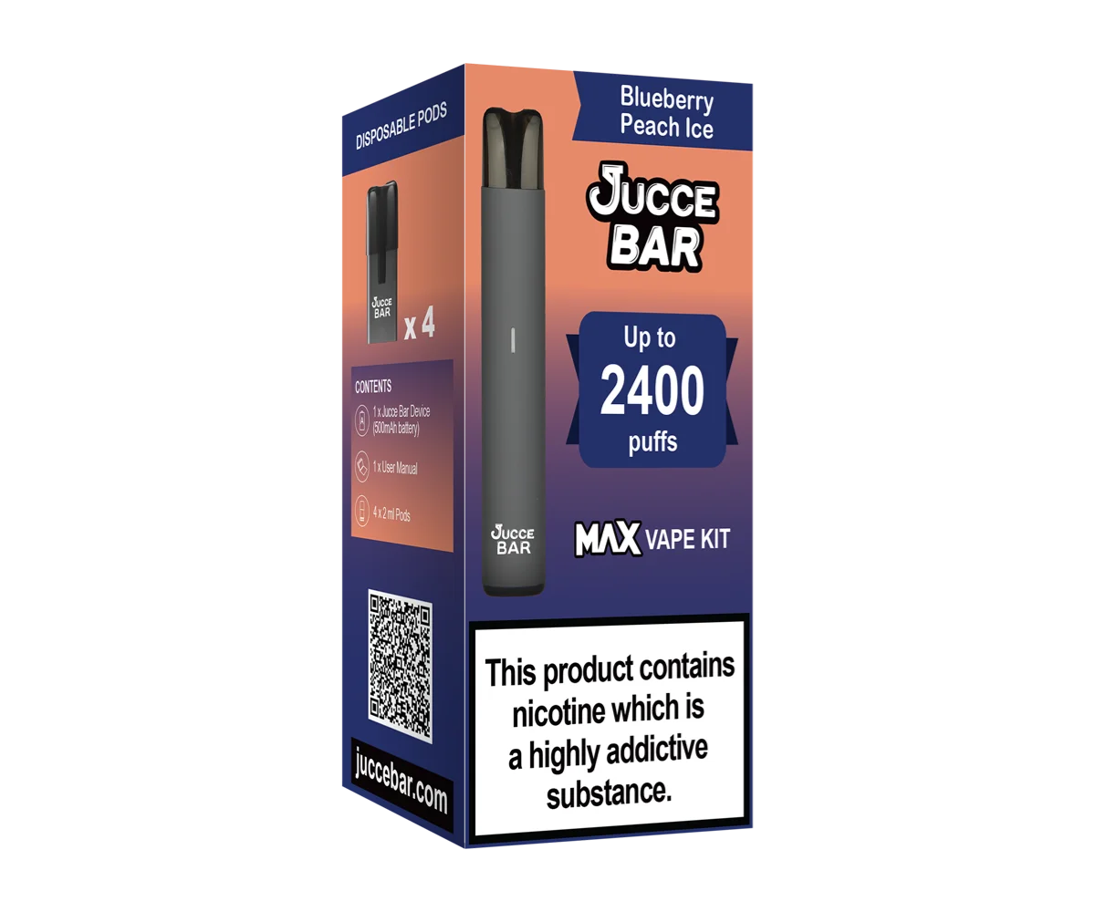 Blueberry Peach Ice Vape Kit Blueberry Peach Ice Vape Kit
