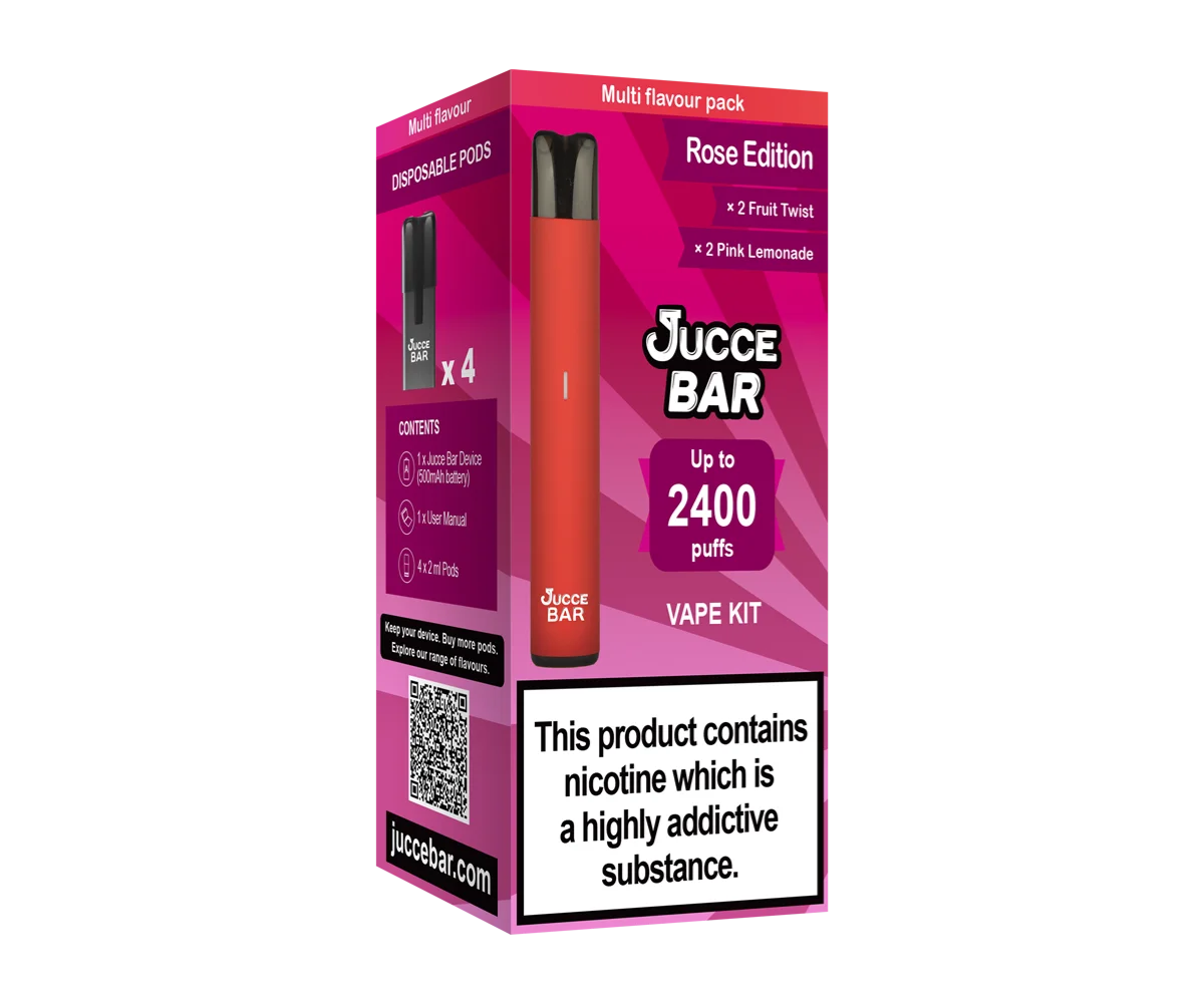 Rose Edition Big Puff Vape Kit wb Rose Edition Big Puff Vape Kit