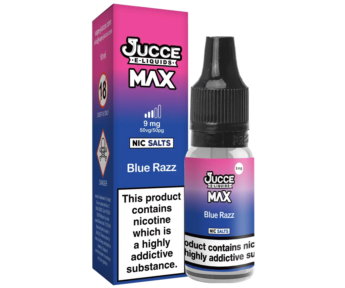 MAX Blue Razz 10ml E-liquid MAX Blue Razz 10ml E-liquid