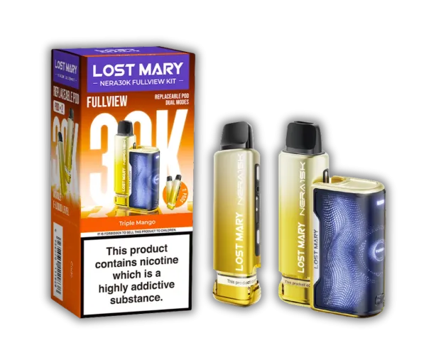 Triple Mango - Device and Packaging LOST MARY NERA30K Triple Mango