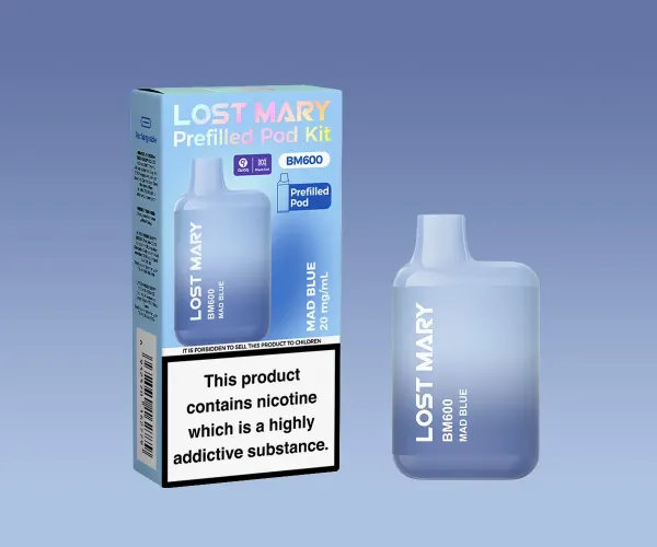 BM600 Mad Blue Prefilled Pod Kit BM600 Mad Blue Prefilled Pod Kit