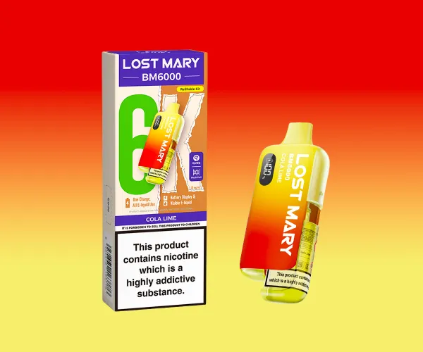 BM6000 Cola Lime Prefilled Pod Kit