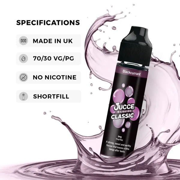 Blackcurrant 50ml Shortfill Blackcurrant 50ml Shortfill