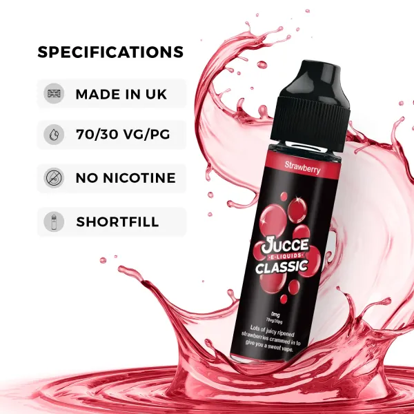 Strawberry 50ml Shortfill Strawberry 50ml Shortfill