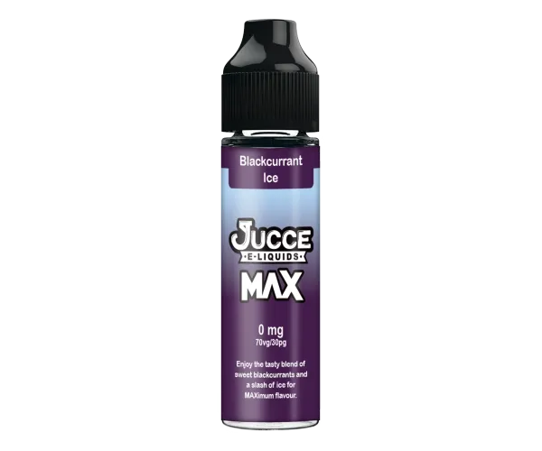 Blackcurrant Ice MAX 50 Jucce Max Blackcurrant Ice 50ml 70/30