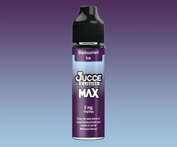 Jucce Max Blackcurrant Ice 50ml 70/30 Jucce Max Blackcurrant Ice 50ml 70/30