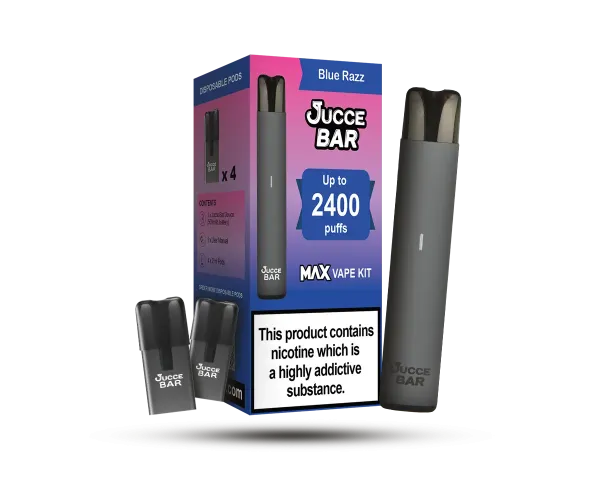 Jucce Bar Blue Razz MAX Vape Kit Jucce Bar Blue Razz MAX Vape Kit